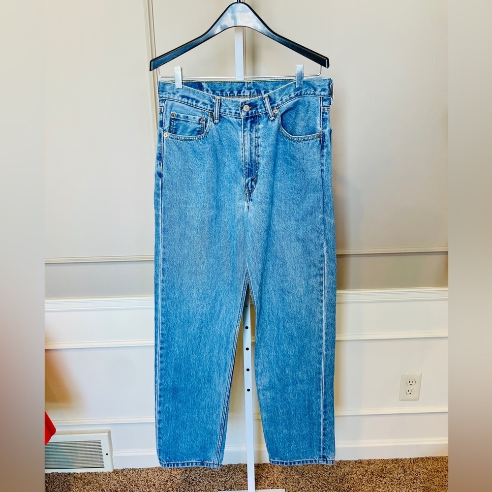 Levi's Men's Cotton 550 Relaxed Fit Denim Jeans 34 x 34 EUC Vintage